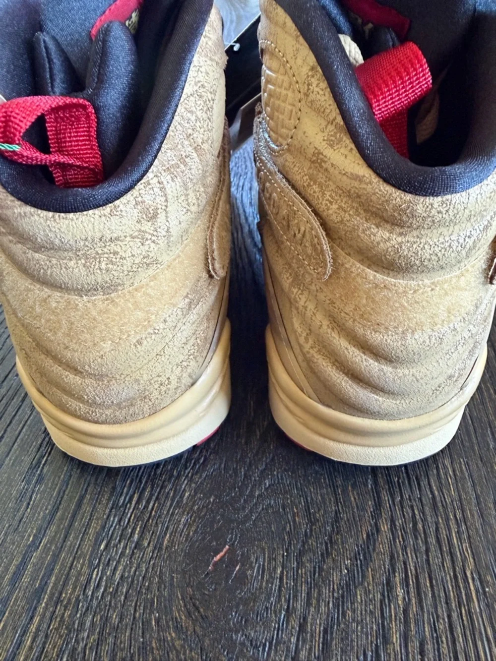 Rui Hachimura × Nike Air Jordan 8 SE "Twine/Gym Red" size 10.5 NEW - Picture 10 of 14